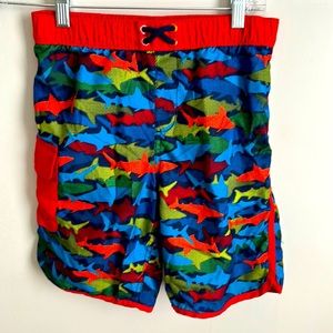 Boy’s Lands’ End swim trunks.
